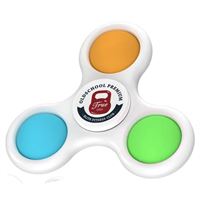 FIDGET SPINNER TRIPLO CON POP IT
